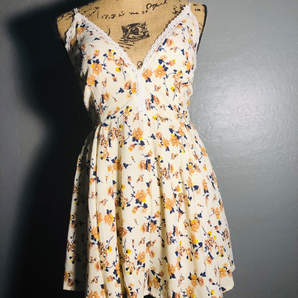 Sweet Pot Romper shorts/skirt style, combo straps